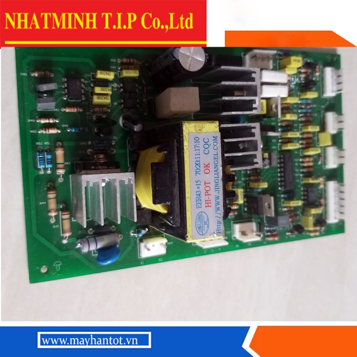 Bo điều khiển+ bo nguồn động cơ ra dây cho máy máy hàn mig js 270