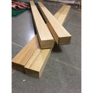 Thanh Gỗ Thông Vuông 2x2x80 cm Trọng Lượng Nhẹ+ Dễ Vận Chuyển+ Đồ Dùng Tiện Ích + Dùng Để Decor, Học Làm Mộc