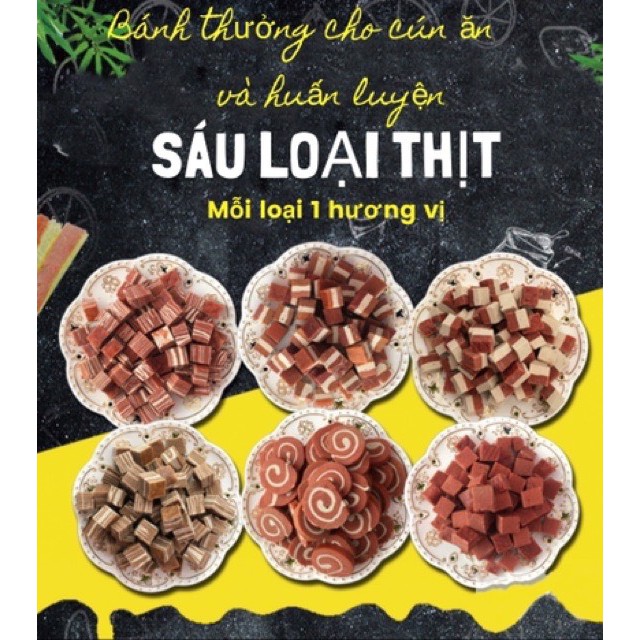Bánh Thưởng cho Chó Vị Bò Gói 100Gr | Vie PETSHOP