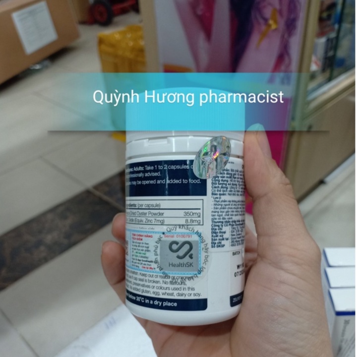 Viên uống OYSTER PLUS 60 viên hàng chính hãng