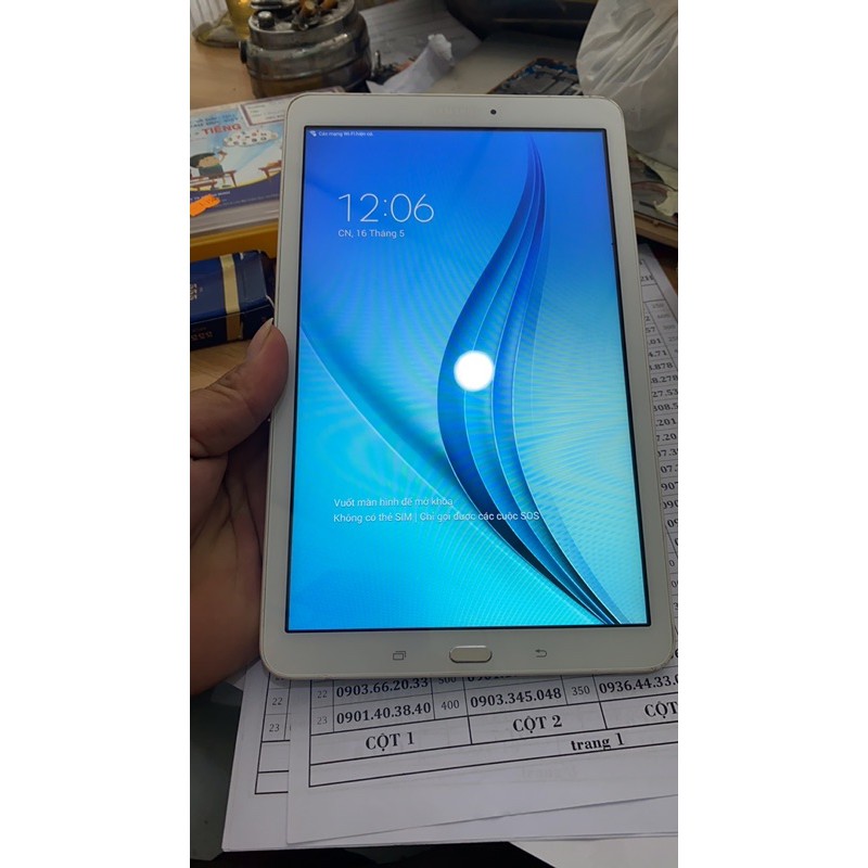 Máy tính bảng Samsung Galaxy Tab E T560 - T561 98% máy 98% Android 7.1.2
