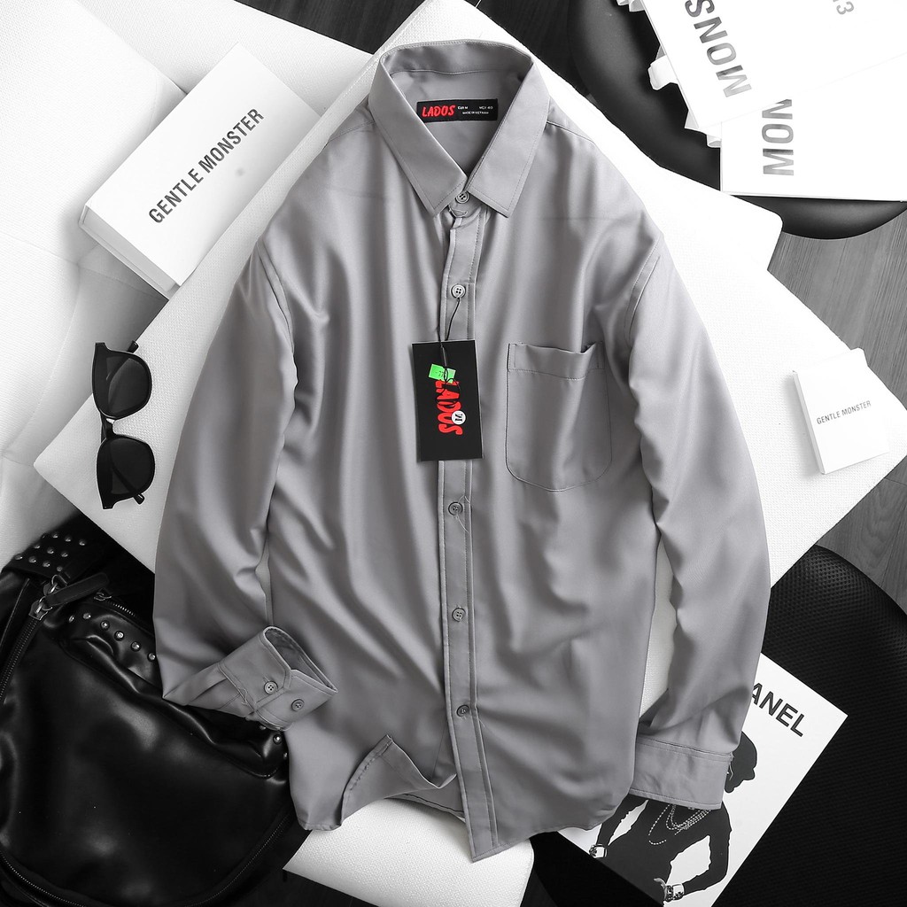 Áo sơ mi nam tay dài có túi 4Lucky 1778 - Phong cách văn phòng | BigBuy360 - bigbuy360.vn