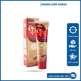 Kem Đánh Răng Hồng Sâm Nano Hàn Quốc