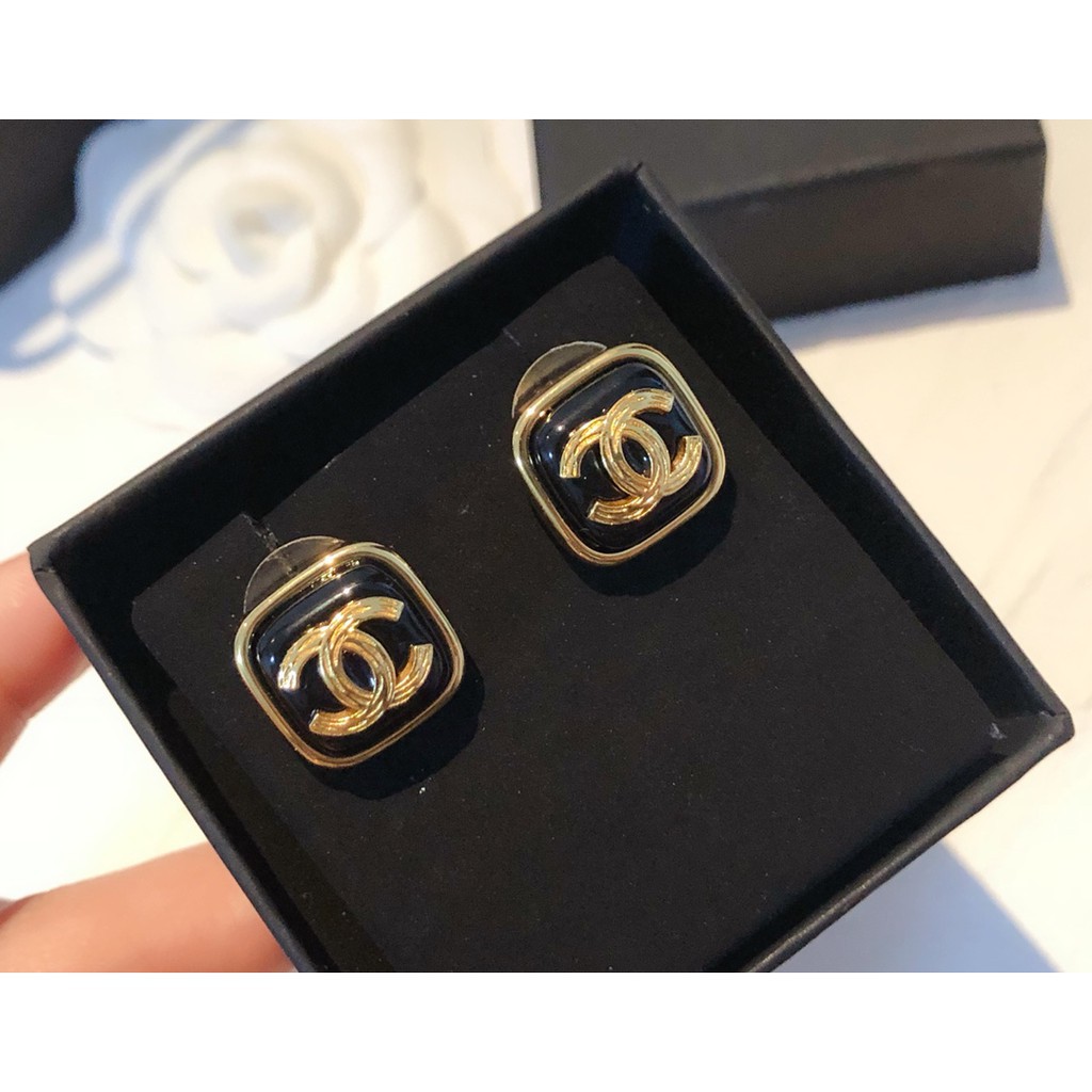 Bông Tai Hình Vuông Phong Cách Cổ Điển Vintage Thời Trang Cho Nữ