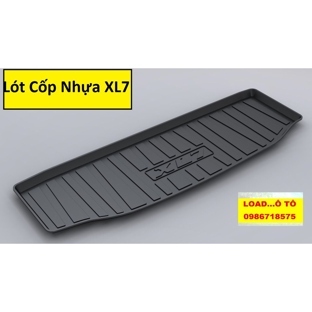 Lót Cốp Nhựa Suzuki XL7 2022-2020 Hàng Loại 1 Nhựa Dẻo Cao Cấp Có Chữ XL7