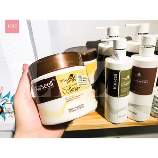 [100% HÀNG CÔNG TY] Dầu hấp tóc Collagen Karseell (hũ 500ml)