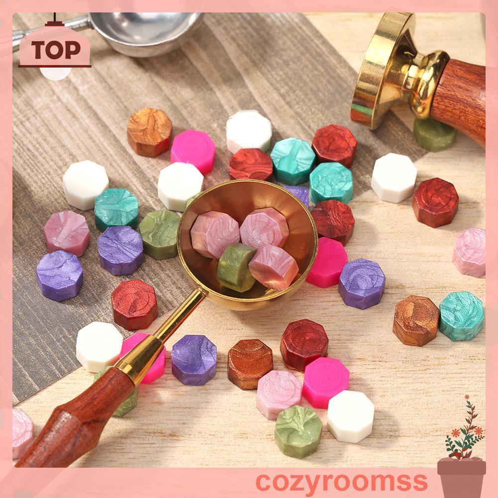 Bộ 100 Con Dấu Sáp Hình Bát Giác Cổ Điển