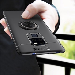 Huawei Mate 20X Case Rotating Ring Holder Magnetic Car Cover