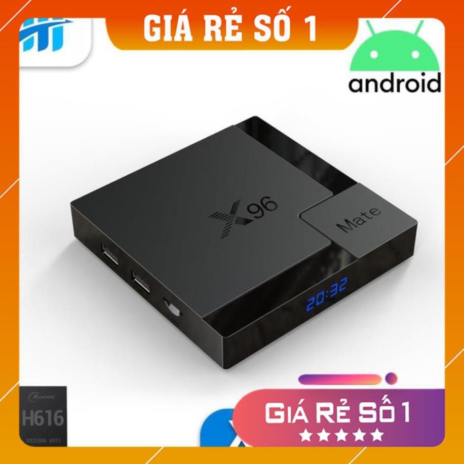 Android TV Box X96 Mate - Android 10, Ram 4GB (shopmh59)