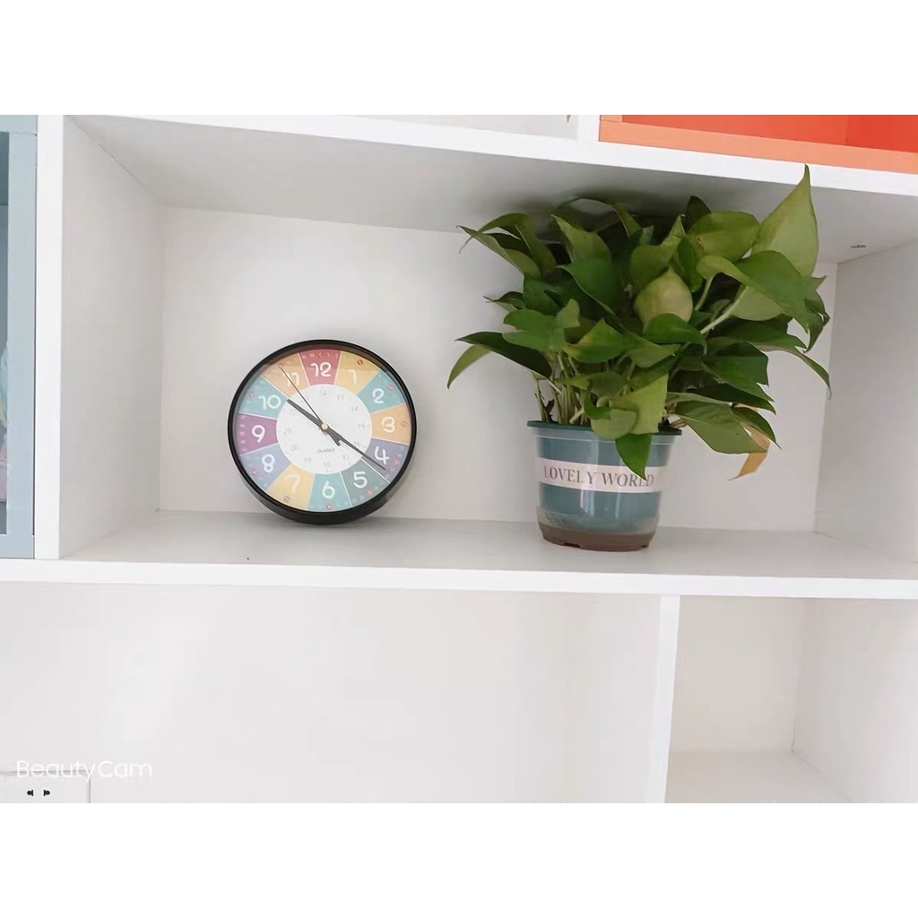 [MẪU MỚI NHẤT] Đồng Hồ Treo Tường Decor Trang Trí Phòng Khách Kim Trôi Im Lặng - Đồng Hồ Treo Tường