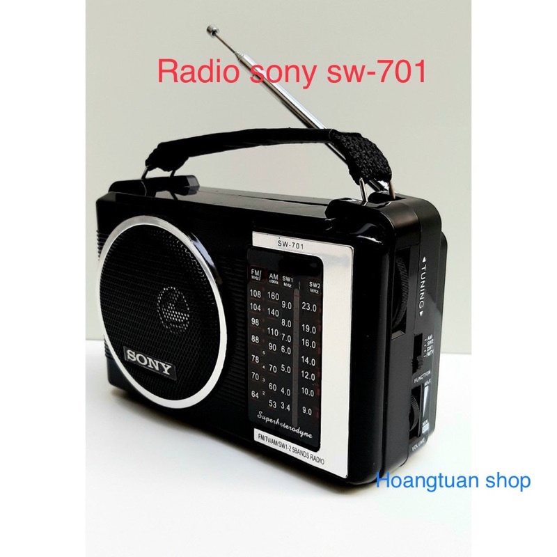 [Mã ELHACE giảm 4% đơn 300K] Đài radio SW-701 nghe cực hay dành cho người già