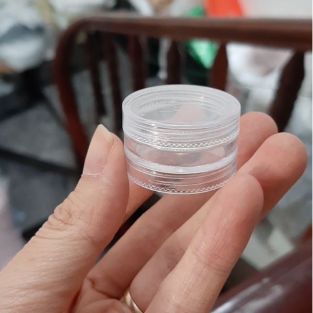 Combo 100 hũ nhựa 5ml xếp tầng
