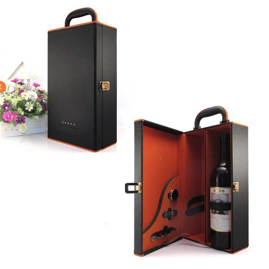 Hộp Da Đôi Đựng Rượu Vang - Phụ Kiện Rượu Vang 22 - Mã PK002 | BigBuy360 - bigbuy360.vn