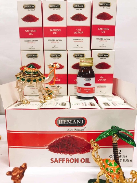 Saffron oil/ Tinh dầu Saffron fullbox chính hãng loại 1 | BigBuy360 - bigbuy360.vn