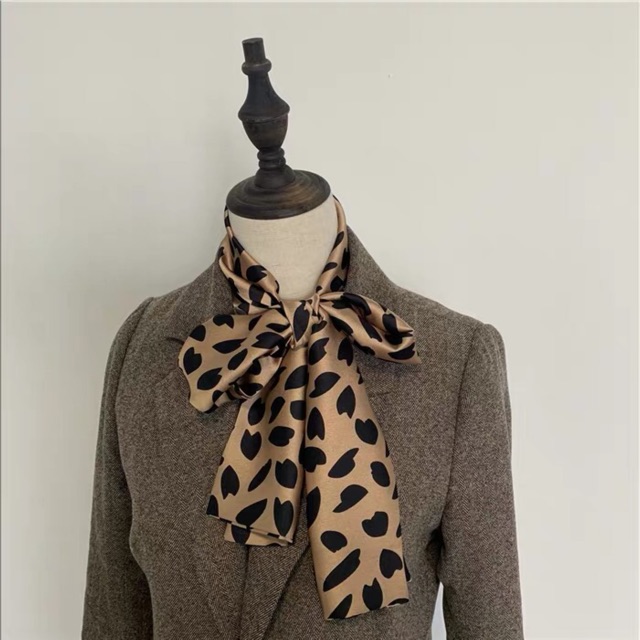 Khăn thời trang công sở thắt nơ cổ áo sơ mi - Maben