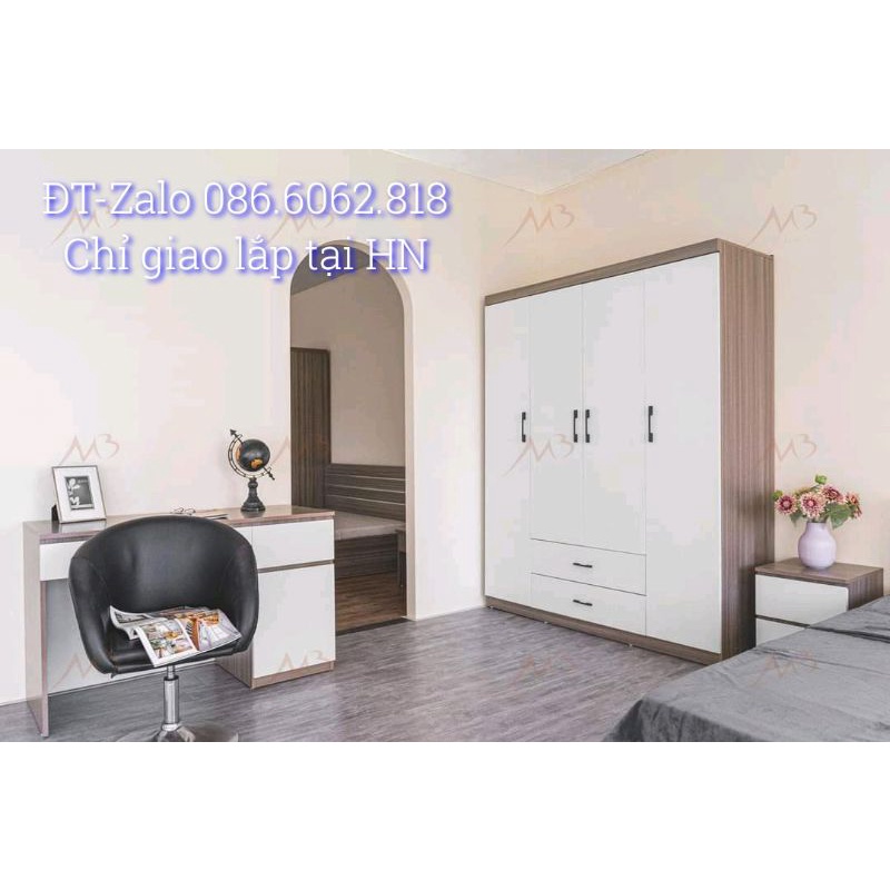 COMBO GIƯỜNG TỦ GỖ MDF GIÁ RẺ,GIA CÔNG CẨN THẬN