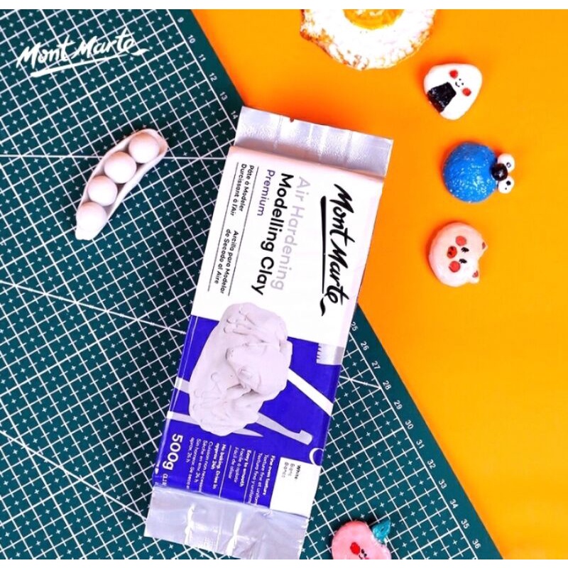 (Xem ảnh thật)Đất sét tự khô MONT MARTE chính hãng 100% 50-100g