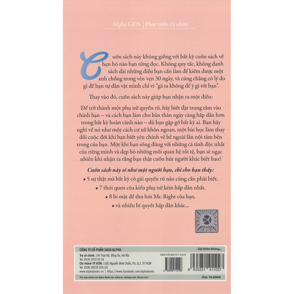 Sách - Gái Khôn Không Bao Giờ Sợ Ế