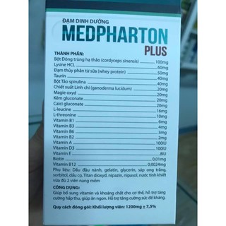 Đạm dinh dưỡng Medpharton