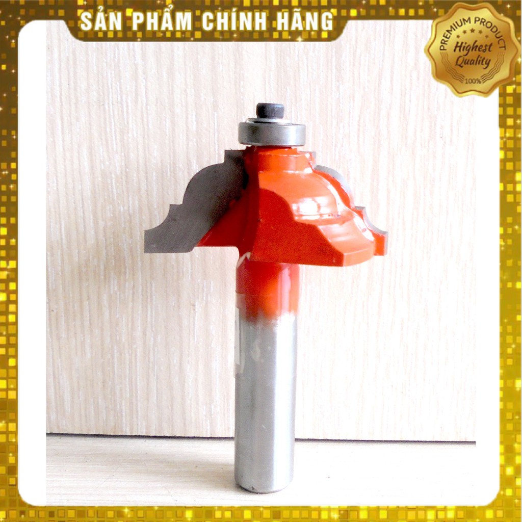 MŨI PHAY GỖ ĐA GIÁC TRÒN CONG 25mm - 30mm