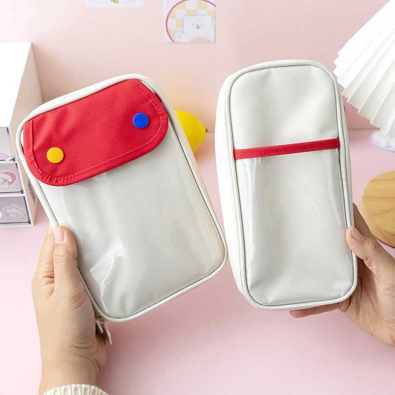 Túi Đựng Bút Đa Năng Sức Chứa Lớn Chống Bụi Bẩn Dành Cho Trẻ Em