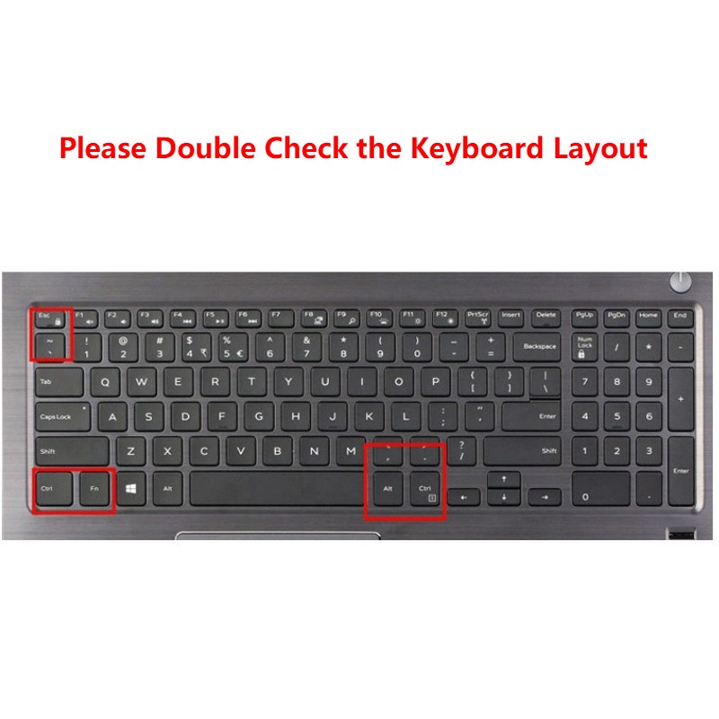 Miếng Dán Bảo Vệ Bàn Phím Bằng Silicon Mềm Siêu Mỏng Cho 15.6 Inch Dell Inspiron 5r-2645 6648 Master