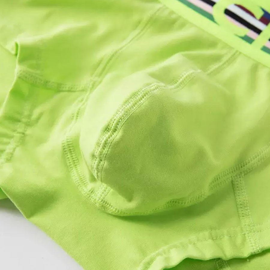 Quần lót nam boxer cotton CM 2021 lưng neon êm mát, form cực đẹp