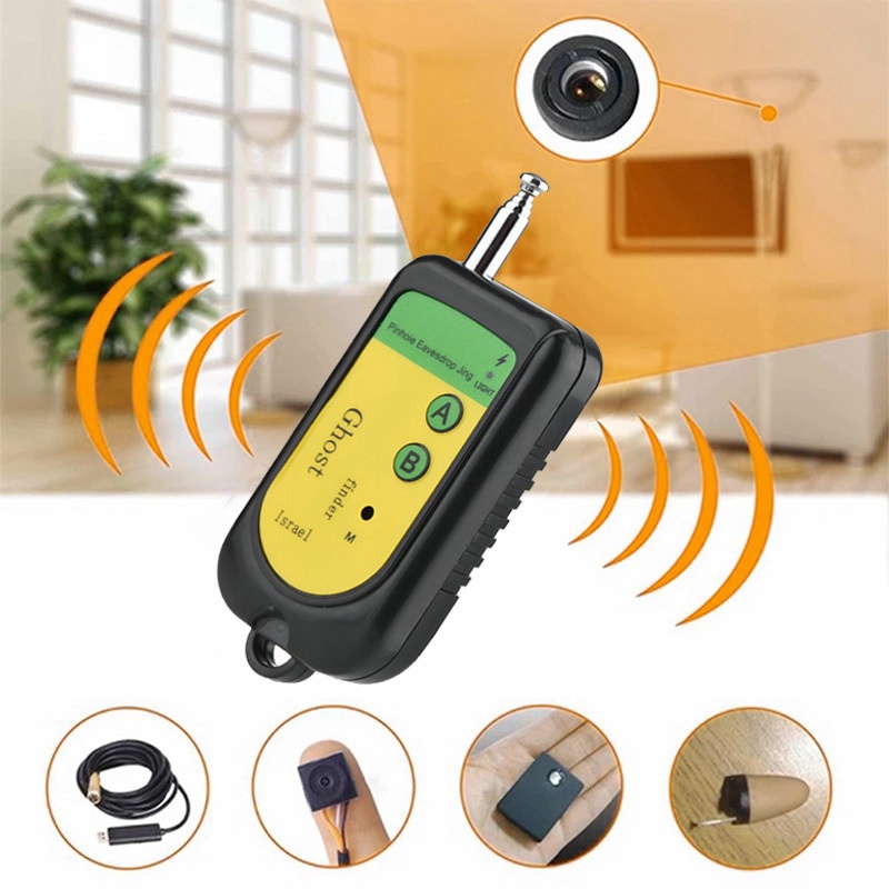 [Miễn Phí Giao Hàng] Máy Dò Tín Hiệu Không Dây Mini RF Chống Ăn Mòn / Máy Dò GSM