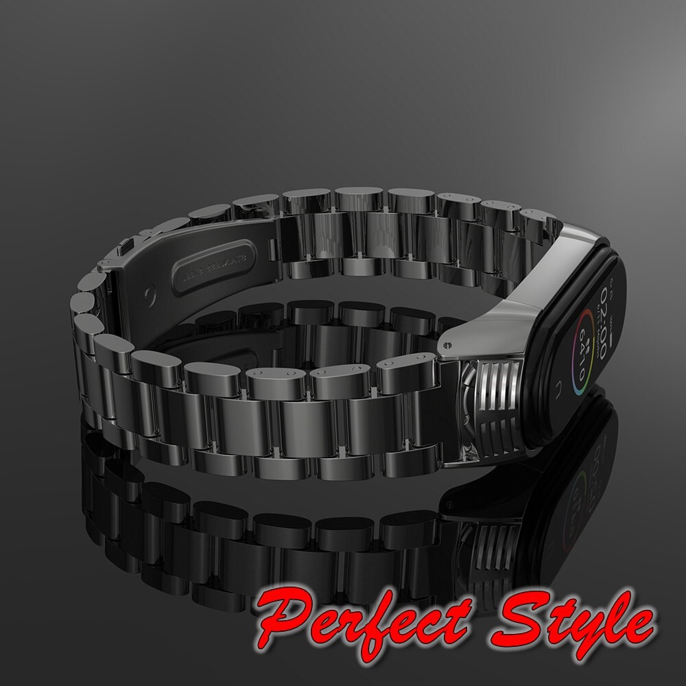 Dây đeo kim loại mắt to dành cho Xiaomi Miband 5 / Miband 5 miband 6