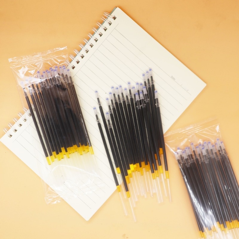 Set 50 Ruột Bút Bi Mực Gel Nhanh Khô 0.5mm