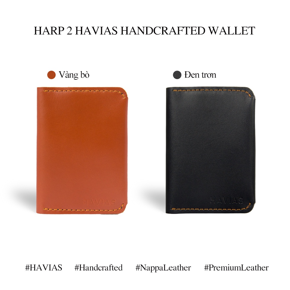 Ví Da Thật Harp2 HAVIAS Mini Wallet