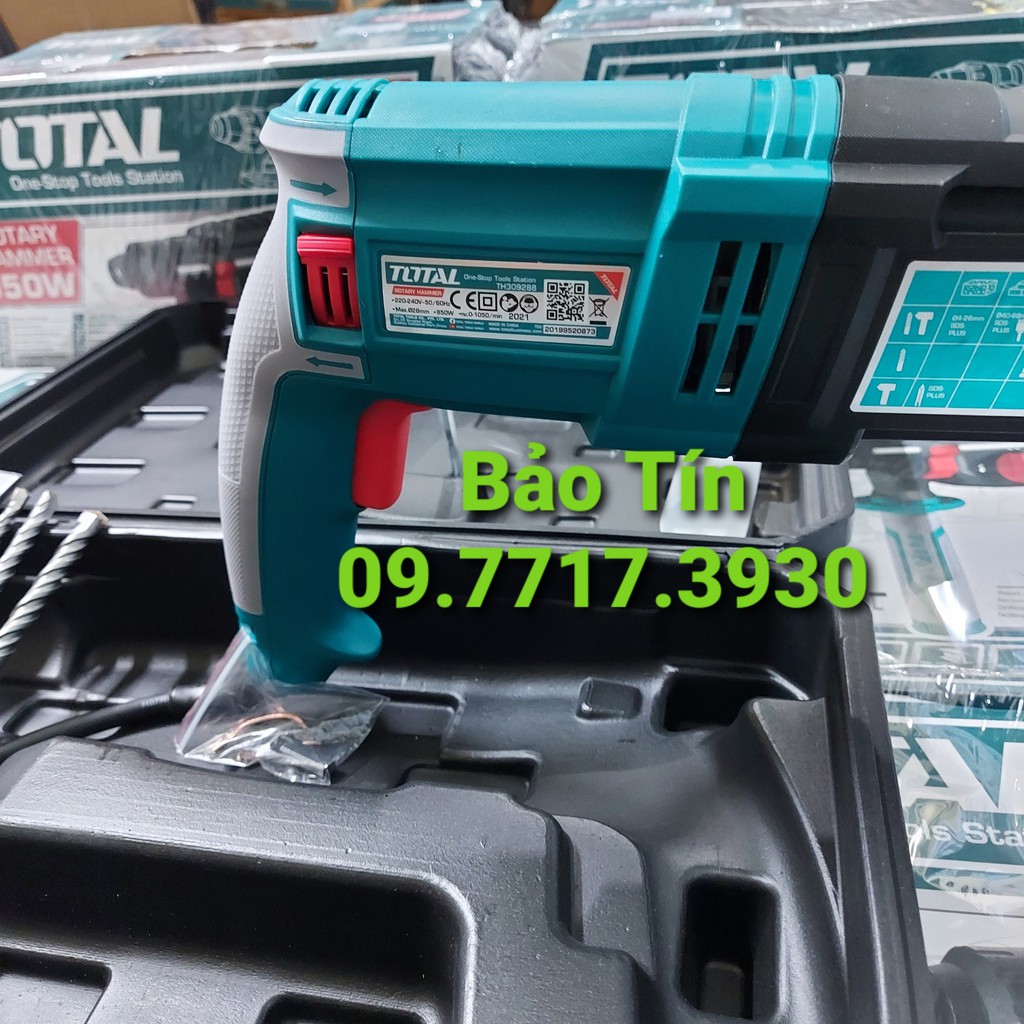 MÁY KHOAN BA CHỨC NĂNG 950W TOTAL TH309288  MÁY KHOAN ĐỤC  KHOAN BÊ TÔNG TOTAL