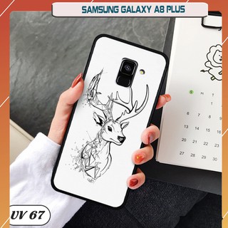 Ốp lưng Samsung Galaxy A8 plus - lưng nhám