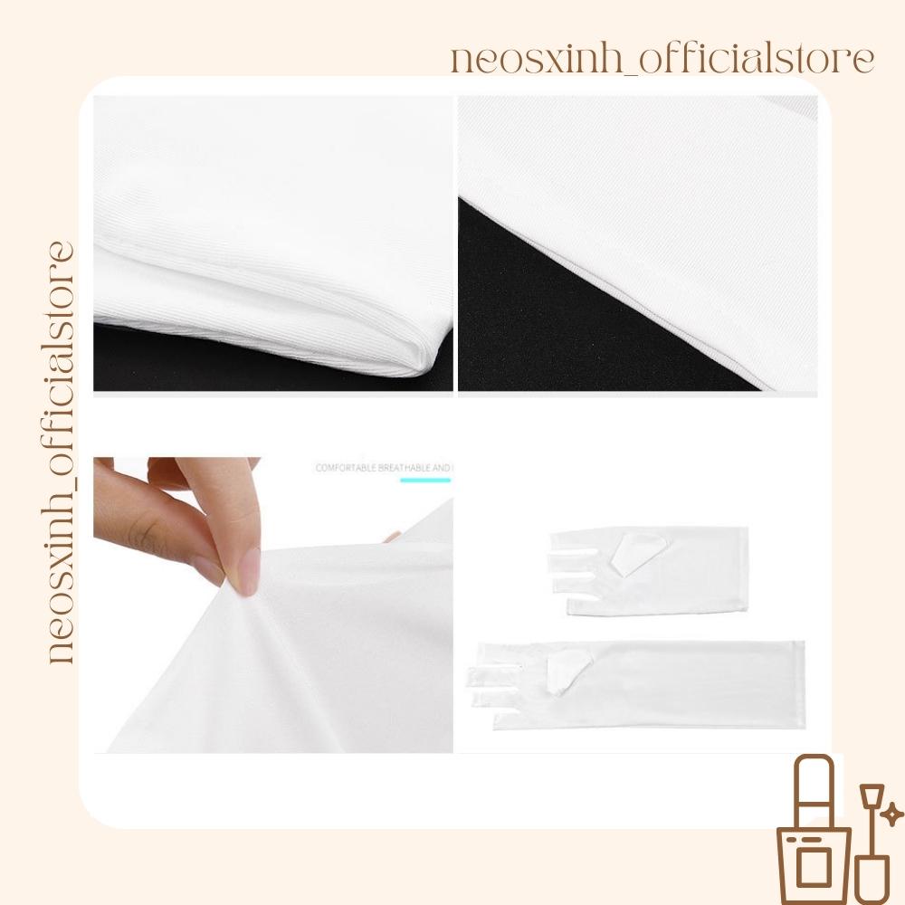 Bao Tay Hơ Gel Chống Tia UV Đèn Led - Neosxinh Nails