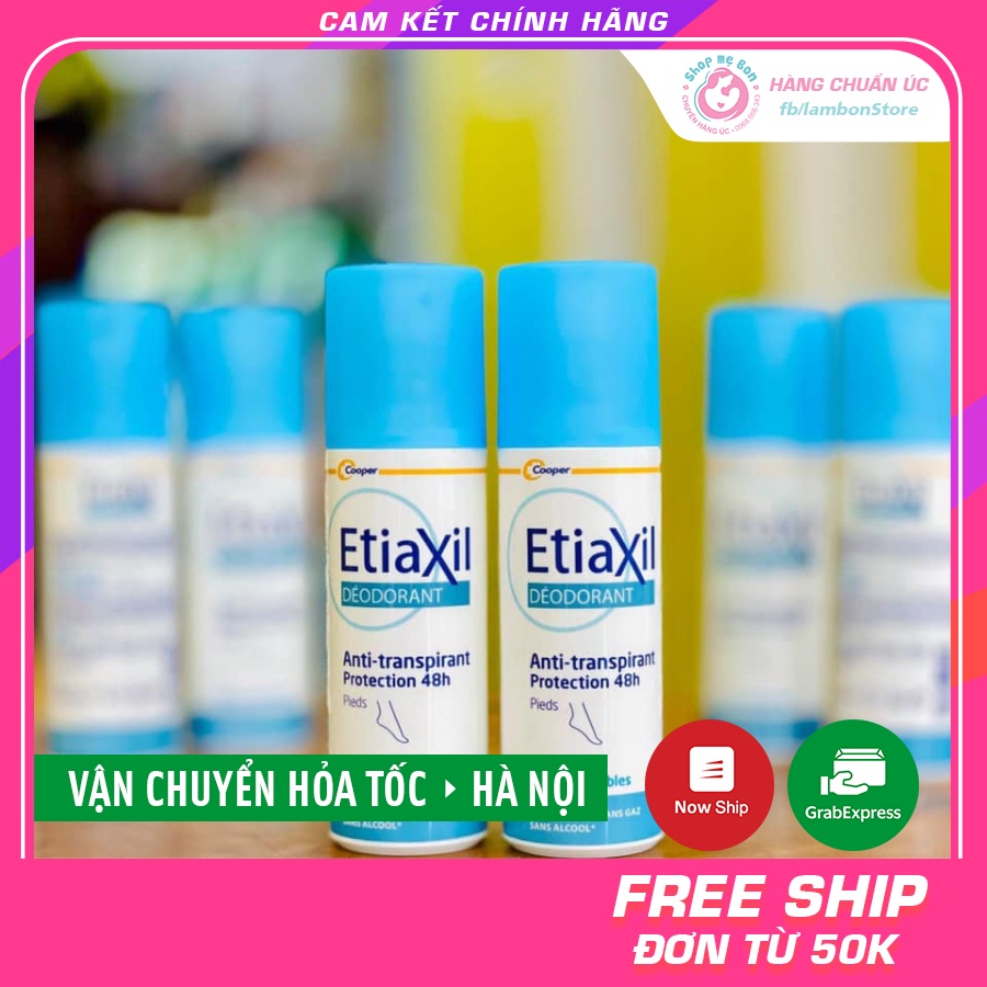 Xịt Khử Mùi Hôi Chân Etiaxil 100ml