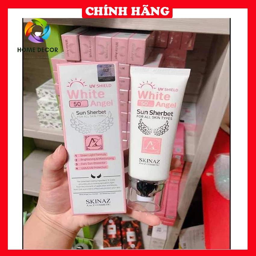 [Chính Hãng]Kem Chống Nắng White Angel Sun Sherbet Skinaz Hàn Quốc ,Kem Chống Năng Cao Cấp,Kem Chống Nắng Mẫu Mới 2020