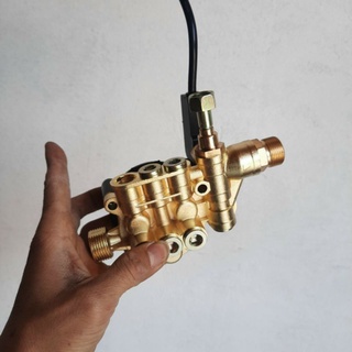 Cụm đầu bơm máy rửa xe mini có chỉnh áp lực
