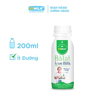 [INBOX TRƯỚC KHI MUA HÀNG] Sữa Tươi Thanh Trùng VPMilk Đà Lạt Fresh Milk chai 450ml