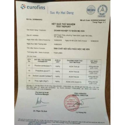 [Chính hãng] Dầu gội thảo mộc MẸ KEN-Dầu Gội Thảo Mộc chiết xuất thiên nhiên 100%- 250ml | BigBuy360 - bigbuy360.vn