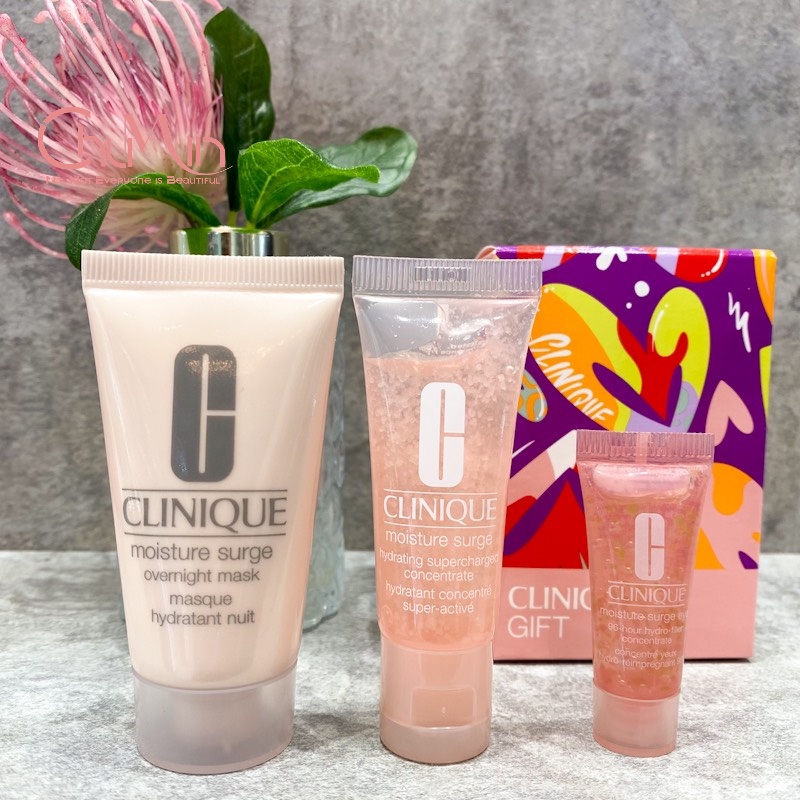 Set Dưỡng Da Cấp Ẩm Clinique Moisture Gift