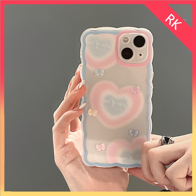 Ốp lưng iphone Ốp Điện Thoại Silicone 13 Trái Tim Cho iPhone 12Pro xsmax xr 6 6plus 6s 6splus 7 7plus 8 8plus x xr xs 11 12 13 pro max plus promax 14-14 RK CASE