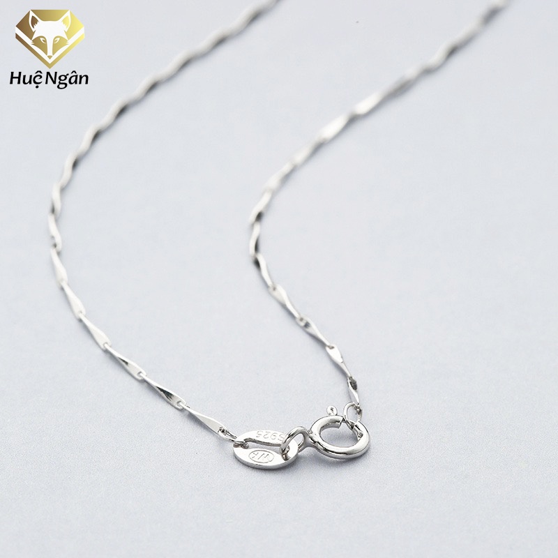 Dây chuyền bạc925 Huệ Ngân Dây mưa LMZ 2.0
