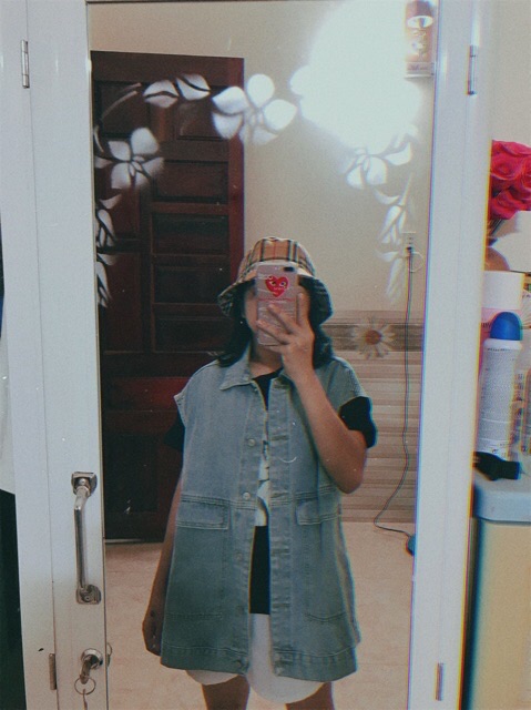 [ sẵn ] AU1_Áo khoác Gile jeans bò unisex hàn quốc | BigBuy360 - bigbuy360.vn