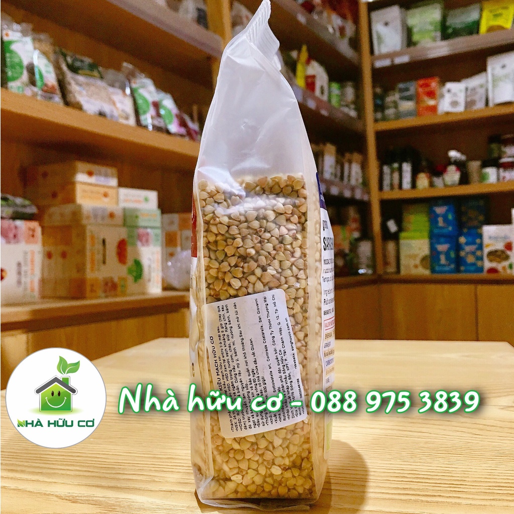 Hạt kiều mạch hữu cơ Sottolestelle 500g/100g - Date: 23/9/2024 - Nhà Hữu Cơ