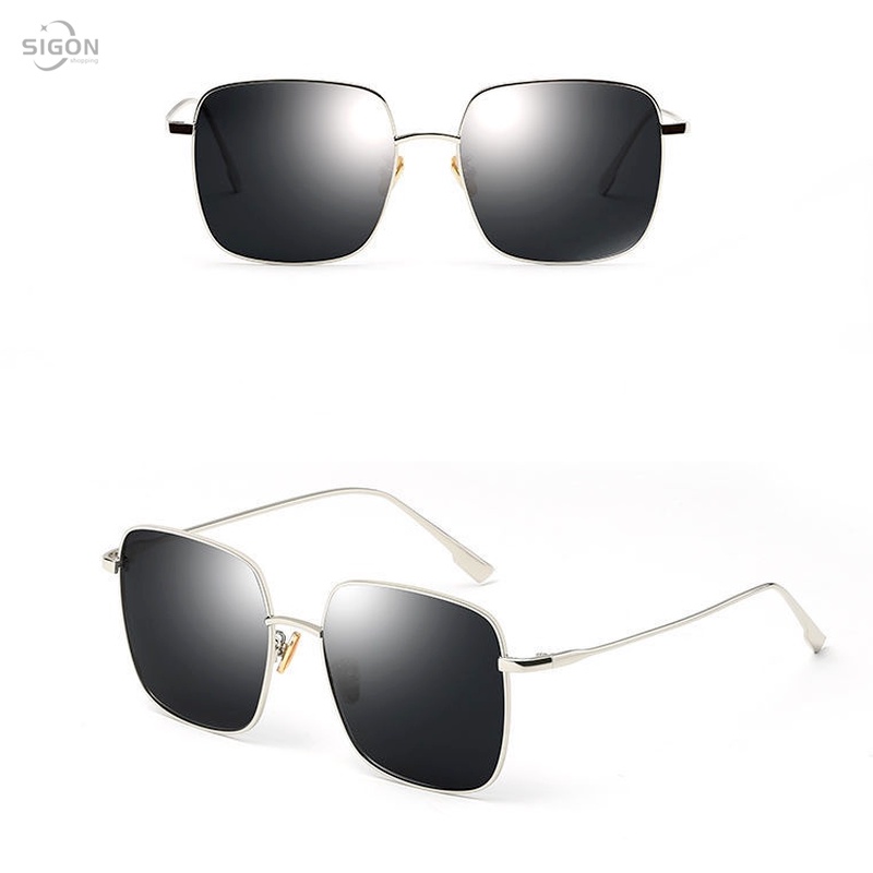 Kính mát gọng vuông phong cách retro cho nữ