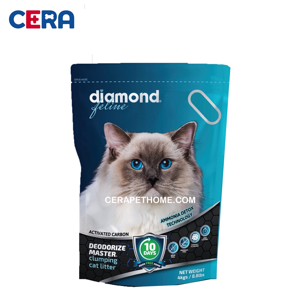 Cát Mèo Cao Cấp - Diamond Feline 8.8L