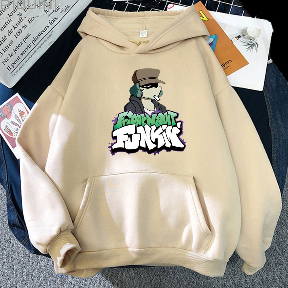 Mới Áo Hoodie In Hình Trò Chơi Thứ Sáu Night Funkin Thời Trang Unisex