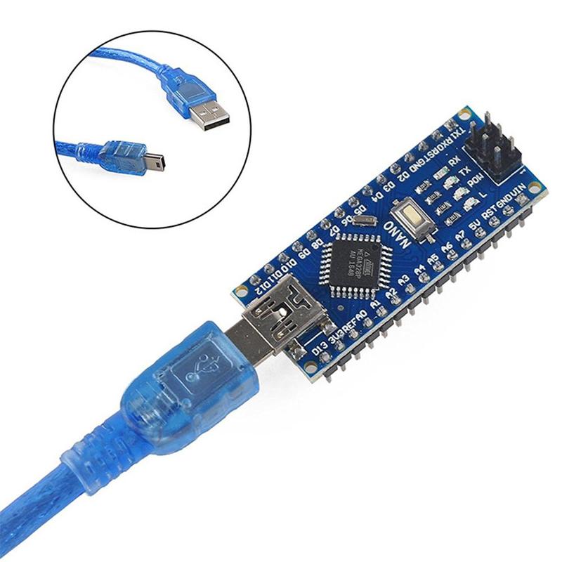 Bảng Mạch Nano V3.0 Atmega328P Cách Tân Với Cáp Usb W0L9