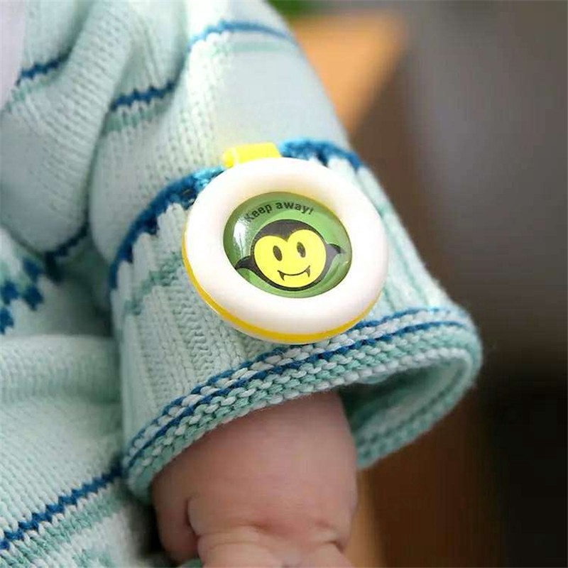 Vòng tay chống muỗi hình hoạt hình ngẫu nhiên cho trẻ em