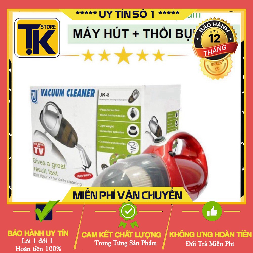 [Hàng Chính Hãng] Máy hút bụi đa năng 2 chiều Hút và thổi,máy hút bụi cầm tay Vacuum CleanerJK8 | BigBuy360 - bigbuy360.vn